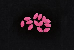 Hard beads VERCELLI OVAL LUM Pink