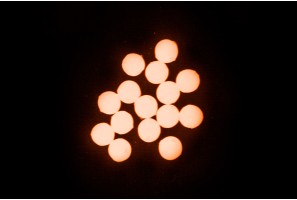 Hard beads VERCELLI ROUND LUM Pink 2